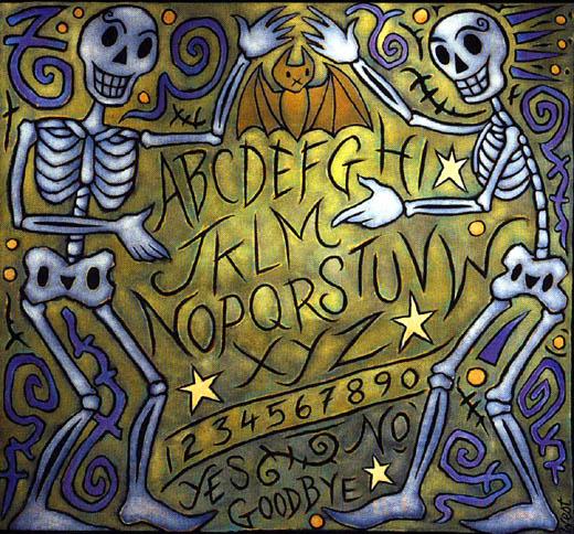 Dancing Skelly Witchboard
