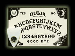 Ouija (glow in the dark)-Parker Brothers, Hasbro, Pawtucket, RI c. 1998