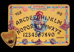 Swami Ouija Talking Board-Gift Craft, Chicago 11, IL c. 1944